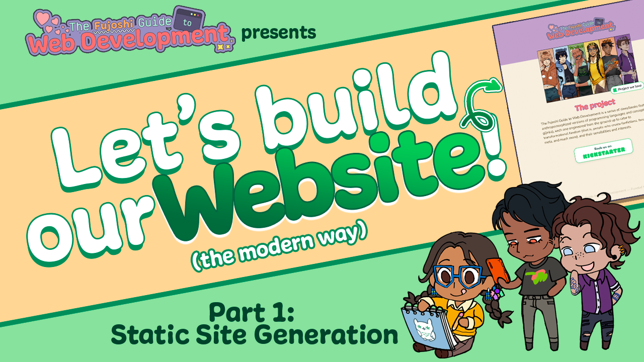 Let's Build our Website! (the modern way)'s project preview image